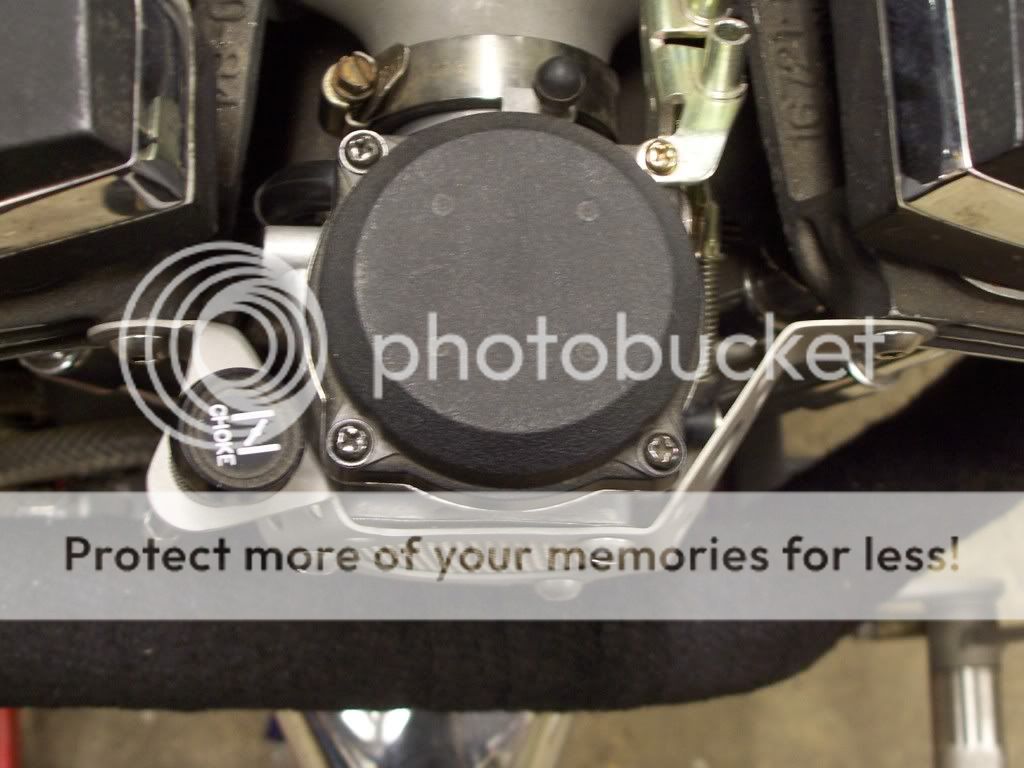 Make your own CV carb choke mount!