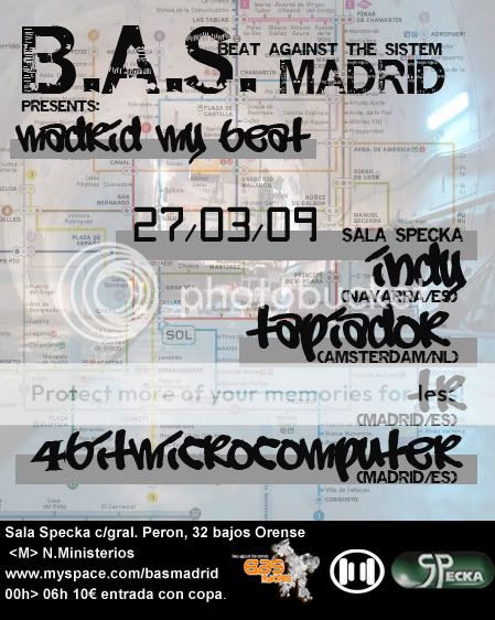 Madrid My Beat with Tapiador+Tr+Indy+4bitmicrocomputer
