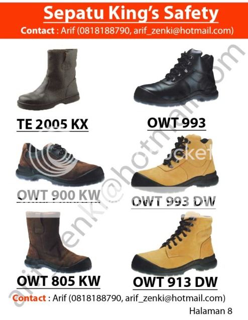 Sepatu safety king's Murah, berkualitas dan original